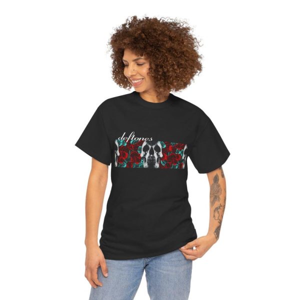 Deftones North American Tour Shirt 2025 Fan Inspired Deftones North American Tour Shirt Front and Back - Image 2