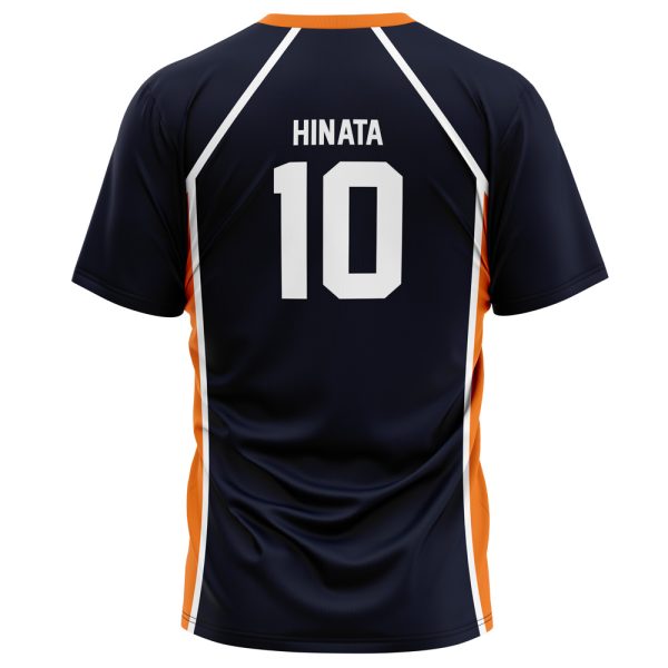 Team Karasuno Hinata #10 Haikyuu T-Shirt - Image 2