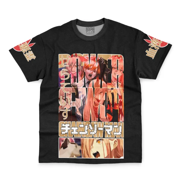 Power Chainsaw Man Streetwear T-Shirt - Image 2