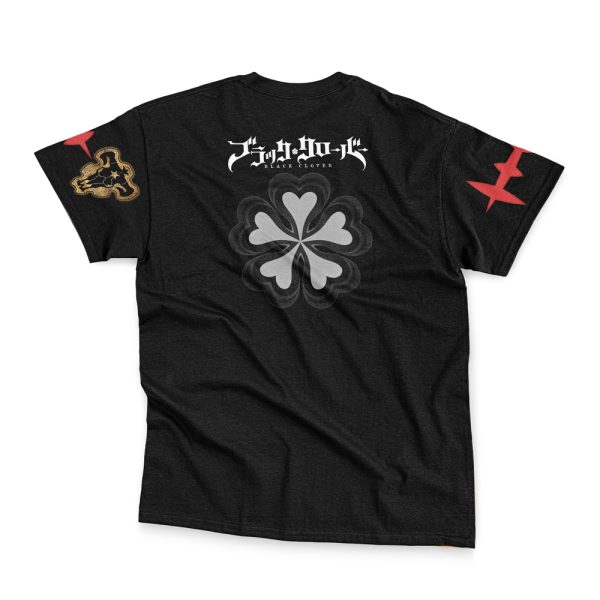 Asta Black Clover Streetwear T-Shirt - Image 4