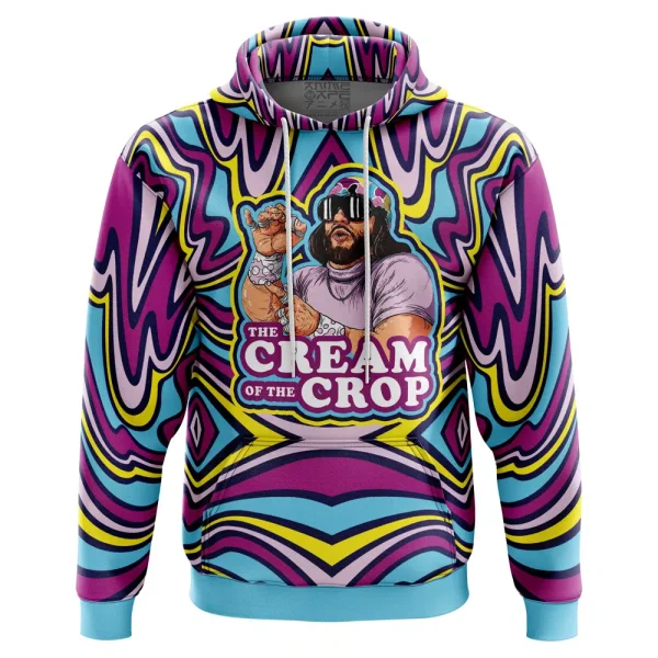 The Cream of the Crop Trippy Randy Savage Pop Culture Hoodie
