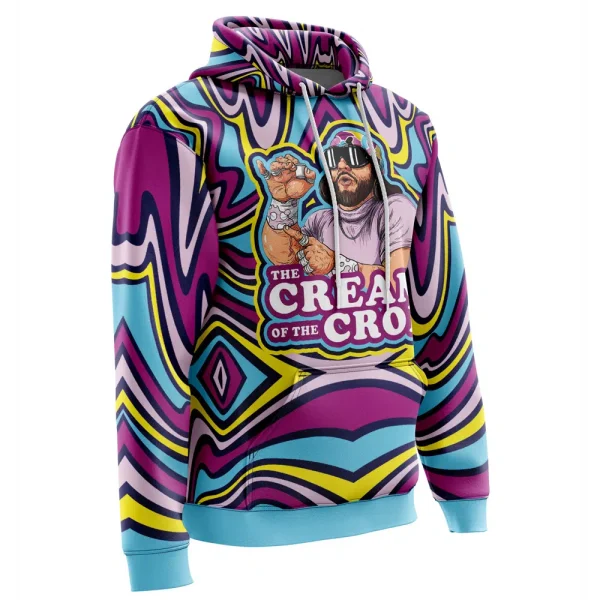 The Cream of the Crop Trippy Randy Savage Pop Culture Hoodie - Image 2