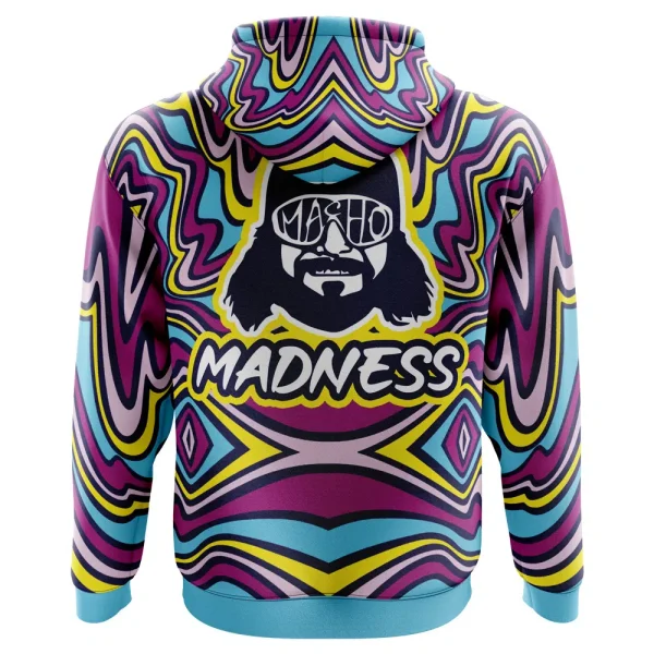 The Cream of the Crop Trippy Randy Savage Pop Culture Hoodie - Image 3
