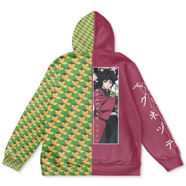 Tomioka Giyu Haori Demon Slayer Streetwear Hoodie