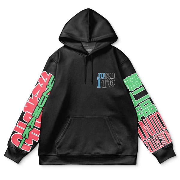 Uzumaki Junji Ito Collection Streetwear Hoodie - Image 2