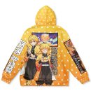 Agatsuma Zenitsu Haori Demon Slayer Streetwear Hoodie