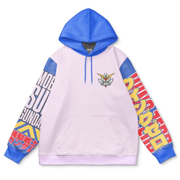 Heero Yuya x Wing Zero Gundam Wing Endless Waltz Streetwear Hoodie - Image 2