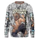 Hashibira Inosuke Manga Collage Demon Slayer Streetwear Sweatshirt