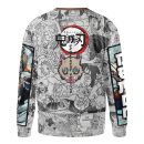 Hashibira Inosuke Manga Collage Demon Slayer Streetwear Sweatshirt
