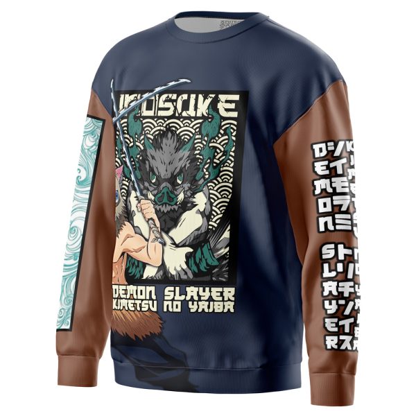 Hashibira Inosuke Demon Slayer Streetwear Sweatshirt - Image 2