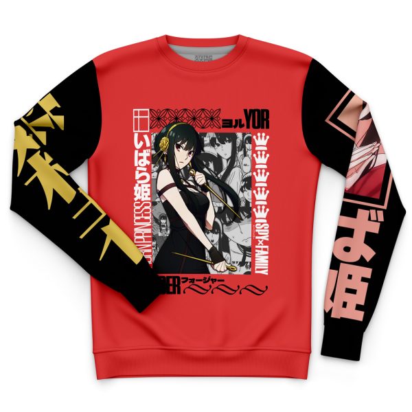Yor Forger Spy x Family Streetwear Sweatshirt - Image 4