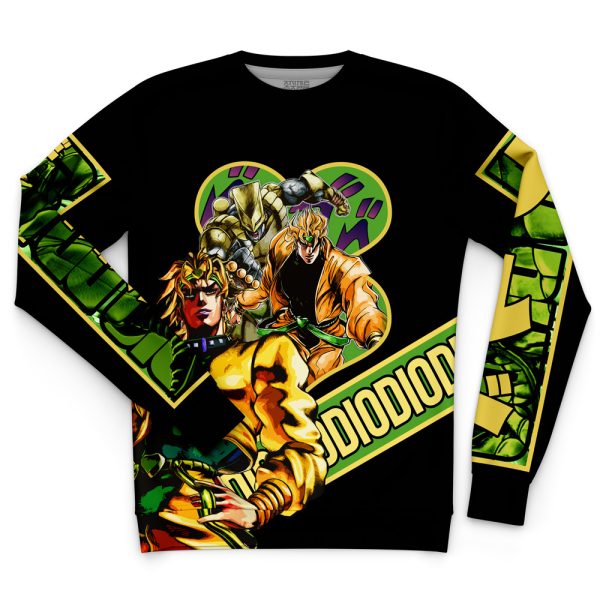 Dio Brando Jojo's Bizarre Adventure Streetwear Sweatshirt - Image 4