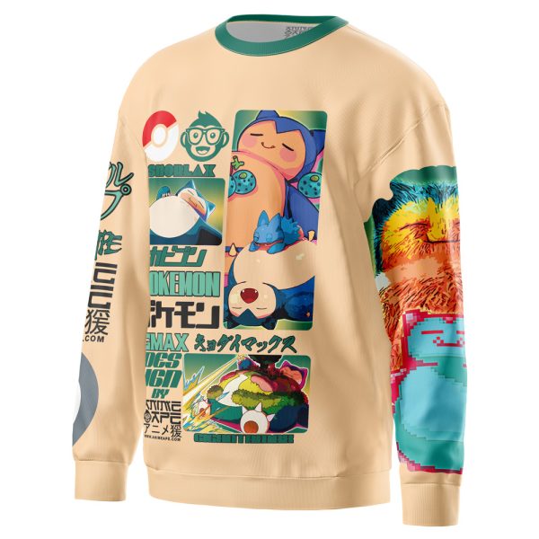 Snorlax V4 Pokemon Streetwear Sweatshirt - Image 3