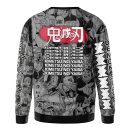 Uzui Tengen Manga Collage Demon Slayer Streetwear Sweatshirt
