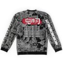 Uzui Tengen Manga Collage Demon Slayer Streetwear Sweatshirt