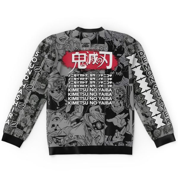 Uzui Tengen Manga Collage Demon Slayer Streetwear Sweatshirt - Image 5