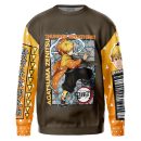 Agatsuma Zenitsu Demon Slayer Streetwear Sweatshirt