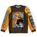 Agatsuma Zenitsu Demon Slayer Streetwear Sweatshirt