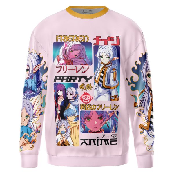 Frieren V3 Frieren Beyond Journey's End Streetwear Sweatshirt - Image 2