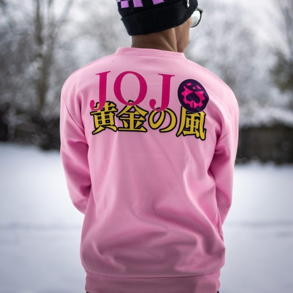 Giorno Giovanna Jojo's Bizarre Adventure Streetwear Sweatshirt - Image 5