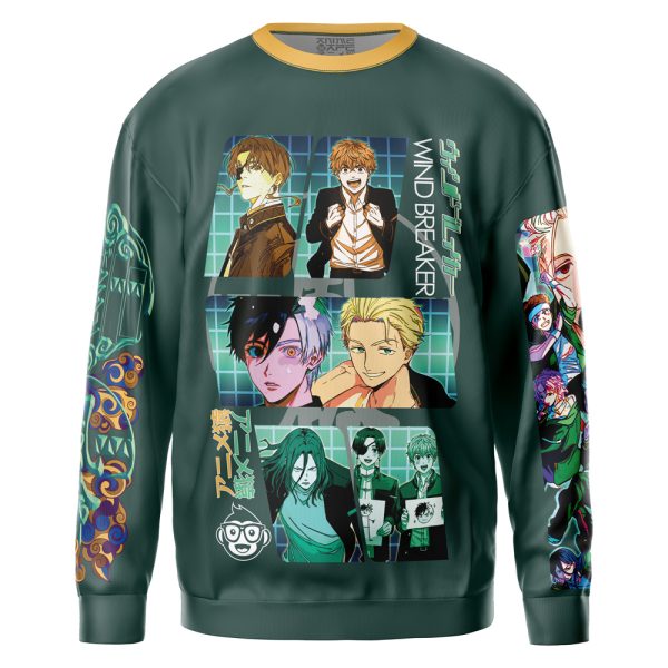 Bofurin Wind Breaker Streetwear Sweatshirt - Image 2