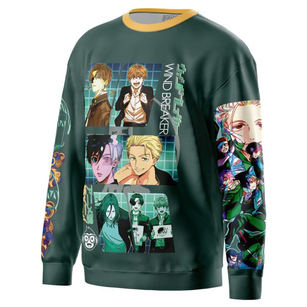 Bofurin Wind Breaker Streetwear Sweatshirt - Image 3