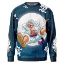 Luffy Gear 5 v2 Pattern One Piece Sweatshirt