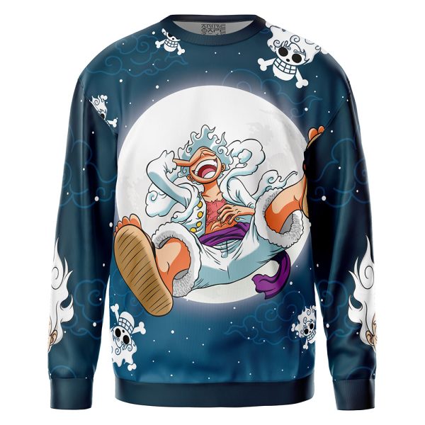 Luffy Gear 5 v2 Pattern One Piece Sweatshirt