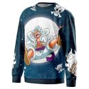 Luffy Gear 5 v2 Pattern One Piece Sweatshirt