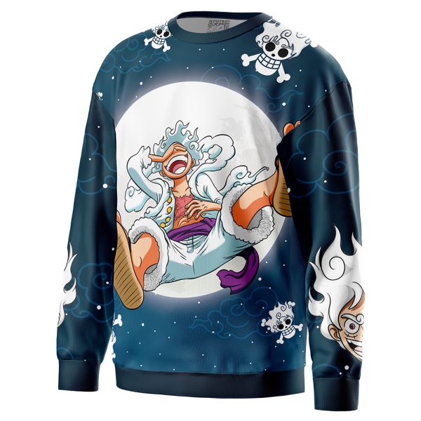 Luffy Gear 5 v2 Pattern One Piece Sweatshirt - Image 2