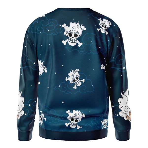 Luffy Gear 5 v2 Pattern One Piece Sweatshirt - Image 3