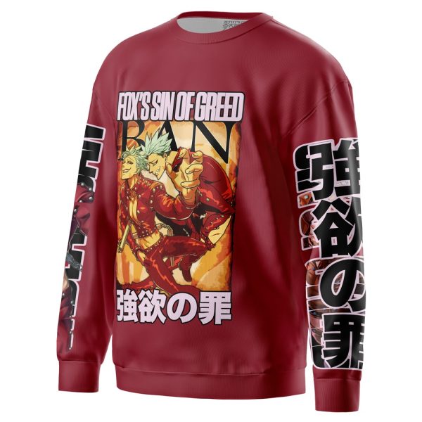 Ban Seven Deadly Sins Streetwear Sweatshirt - Image 2