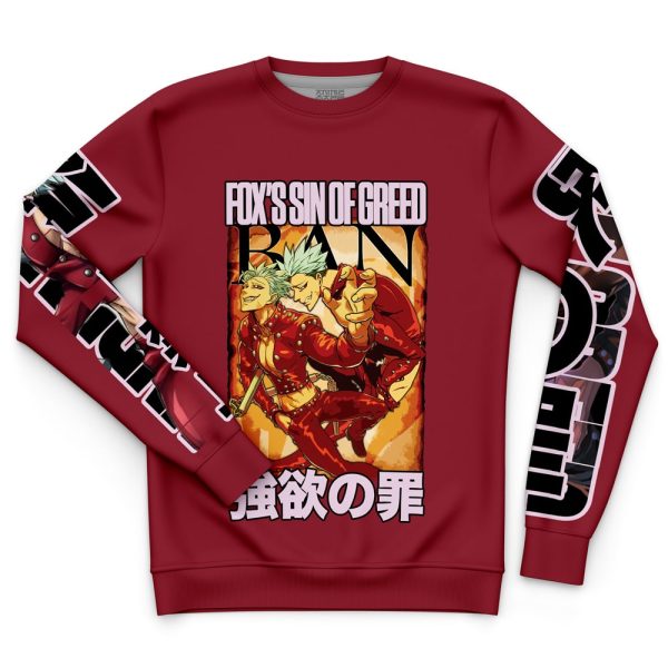 Ban Seven Deadly Sins Streetwear Sweatshirt - Image 4