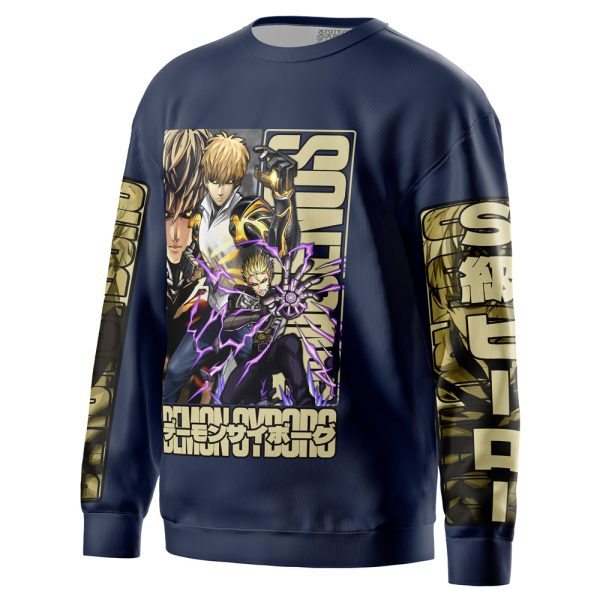 Genos One Punch Man Streetwear Sweatshirt - Image 2