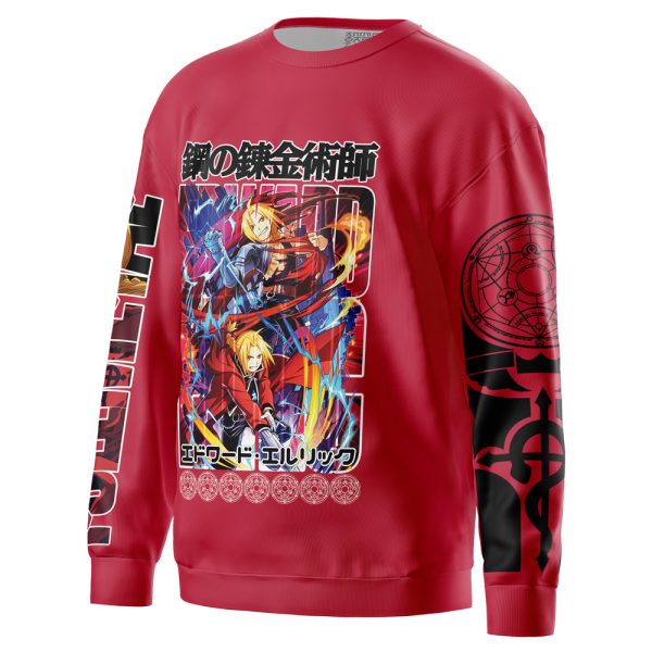 Edward Elric Fullmetal Alchemist Streetwear Sweatshirt - Image 2