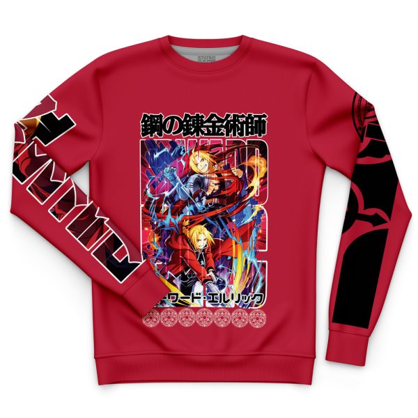 Edward Elric Fullmetal Alchemist Streetwear Sweatshirt - Image 4