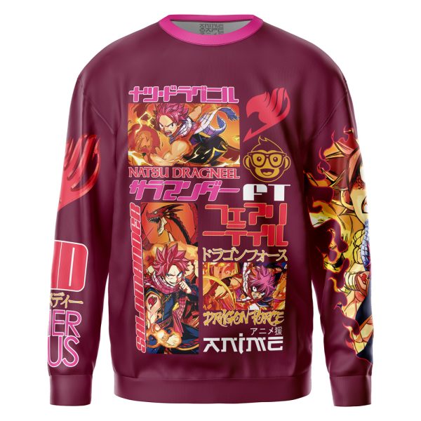 Natsu Dragneel V2 Fairy Tail Streetwear Sweatshirt - Image 2