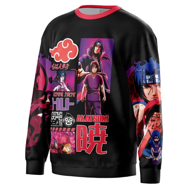 Uchiha Itachi V4 Shippuden Streetwear Sweatshirt - Image 3