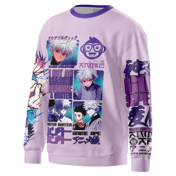 Killua Zoldyck V4 Hunter x Hunter Streetwear Sweatshirt - Image 3