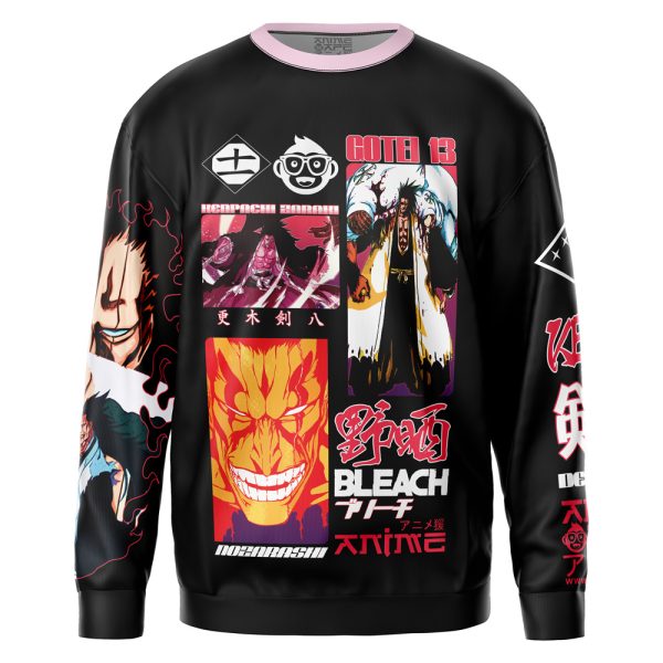 Zaraki Kenpachi V4 Bleach Streetwear Sweatshirt - Image 2