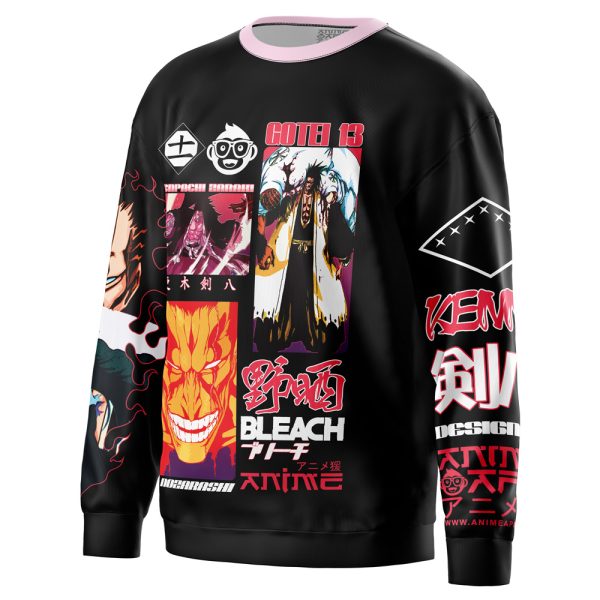 Zaraki Kenpachi V4 Bleach Streetwear Sweatshirt - Image 3