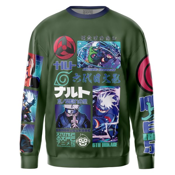 Hatake Kakashi V2 Shippuden Streetwear Sweatshirt - Image 2