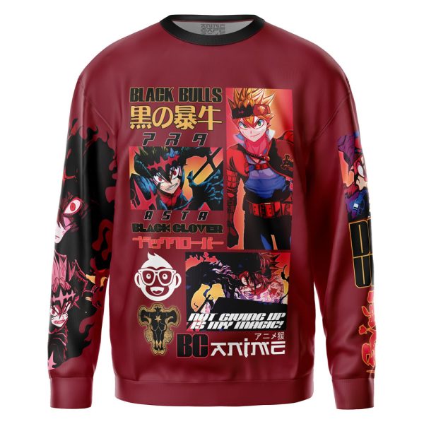 Asta V4 Black Clover Streetwear Sweatshirt - Image 2