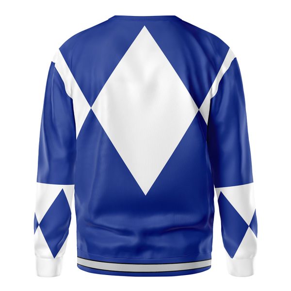 Blue Ranger Mighty Morphin Power Rangers Sweatshirt - Image 3