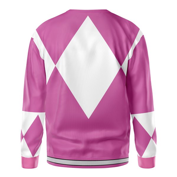 Pink Ranger Mighty Morphin Power Rangers Sweatshirt - Image 3