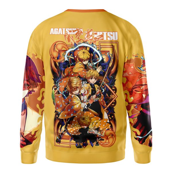 Agatsuma Zenitsu V2 Demon Slayer Streetwear Sweatshirt