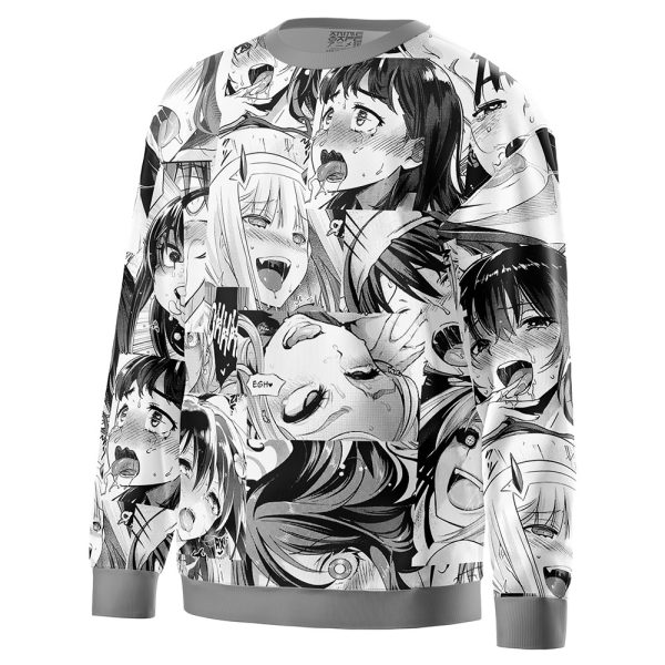 Ahegao Manga Sweatshirt - Image 2