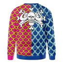 Kaido Pattern One Piece Sweatshirt