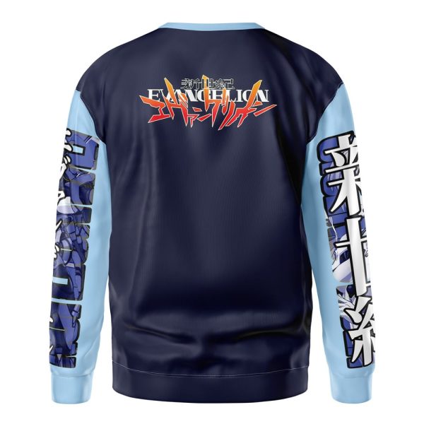 Rei Ayanami x Eva 00 Neon Neon Genesis Evangelion Streetwear Sweatshirt - Image 3
