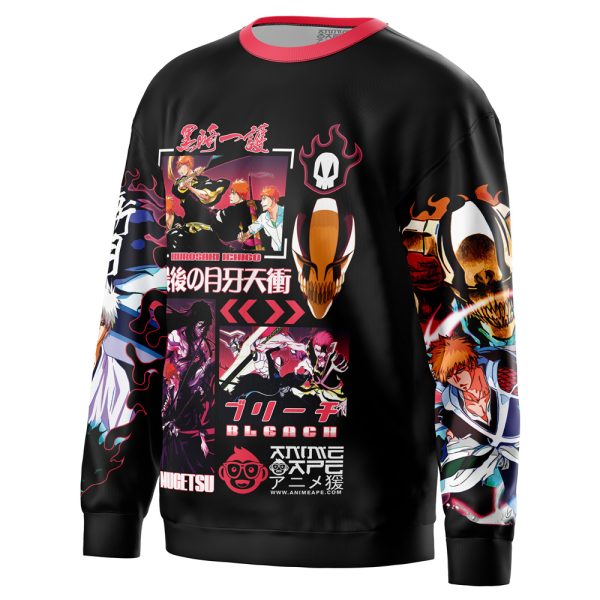 Kurosaki Ichigo V4 Bleach Streetwear Sweatshirt - Image 3